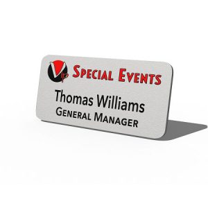 Plastic Badge created for VIP Special Events