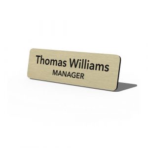 Metal-With-Name-And-Logo-Manager-Gold