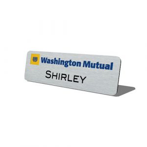 Metal-With-Name-And-Logo-Washington-Mutual