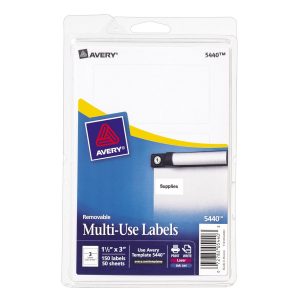 Avery Multi-use Labels 5440
