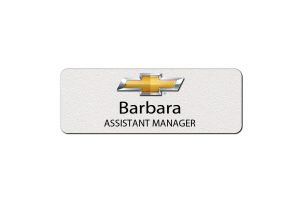 Chevy Employee Name Tags