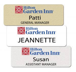 Hilton Garden Inn Name Badges
