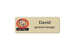 Piggly Wiggly Manager Name Tags