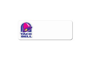 Taco Bell Name Tags