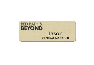 Bed Bath and Beyond Manager Name badges