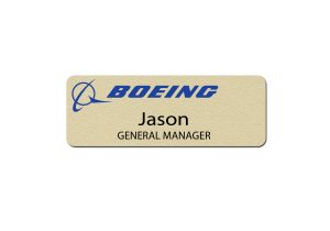 Boeing Manager Name Badges