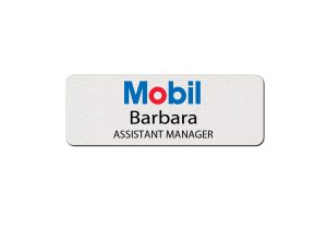 Mobil Employee Name Tags