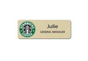 Starbucks Manager Name Tags
