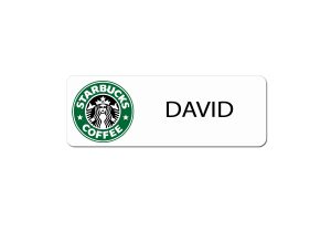Starbucks Name Badges