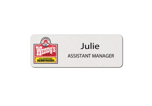 Wendys Employee Name Tags