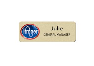 Kroger Manager Name Tags