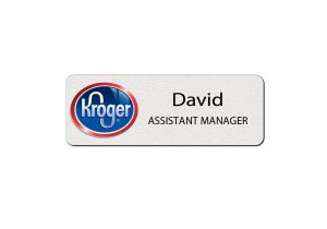 Kroger Name Badges