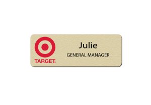 Target Manager Name Badges
