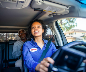 name badges for ride share and food delivery drivers